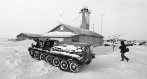 Радионавигационная станция на острове Медвежий, 1987 г.