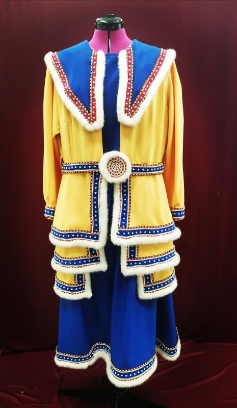Стилизованный эвенкийский костюм "Сигун-солнце"